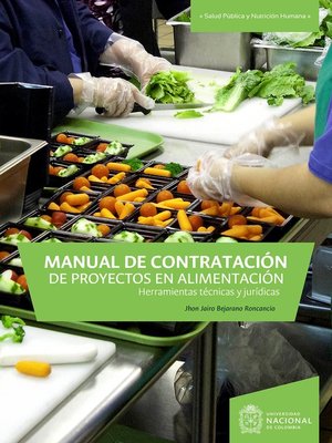 cover image of Manual de contratación de proyectos en alimentación